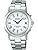 Seiko Selection Men's Wristwatch, Solar Radio, silver/white, Bracelet Type
