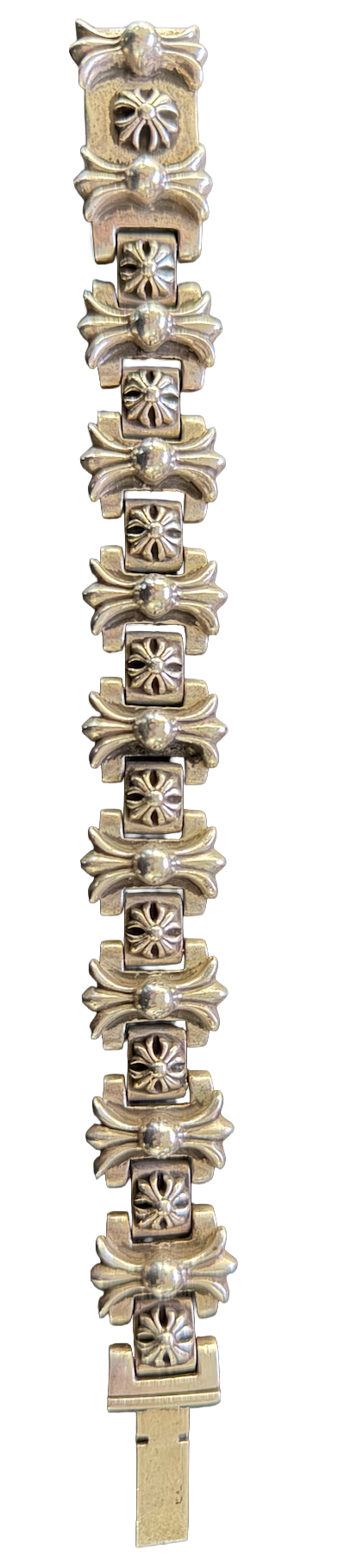CHROME HEARTS 'CROSS TAIL' H-LINK BRACELET