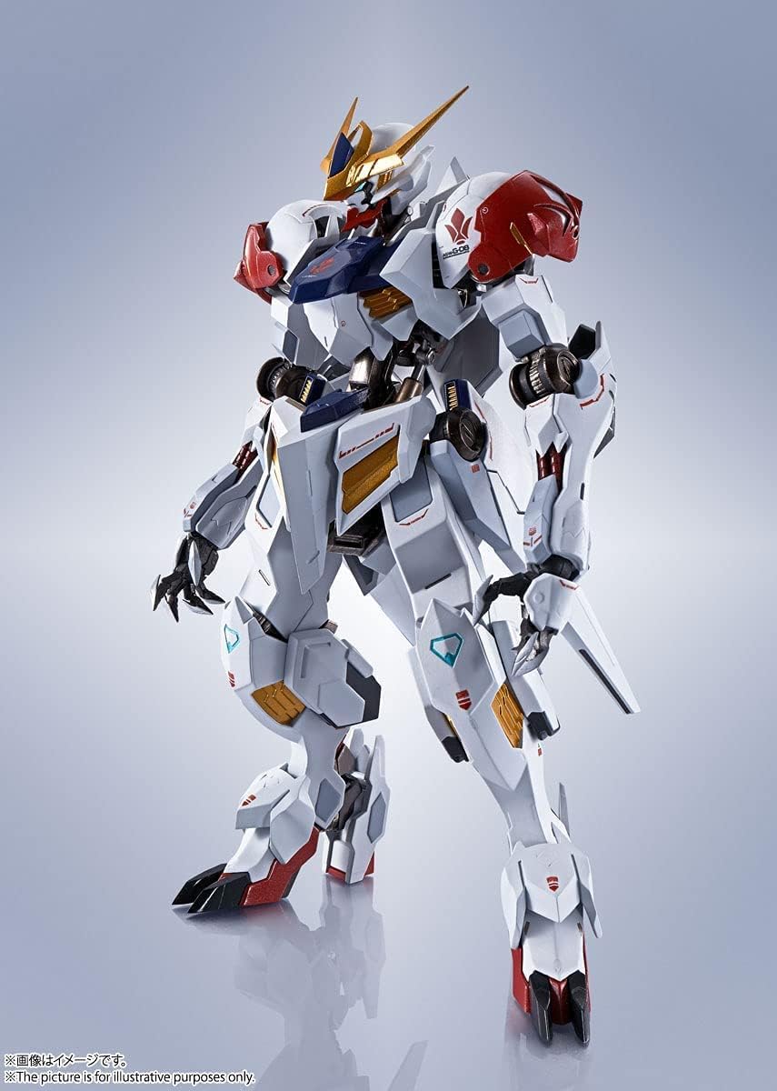 BANDAI SPIRITS METAL ROBOT Spirits, Mobile Suit Gundam, Iron-Blooded Orphans [Side MS] Gundam Barbatos Rups, Approx. 5.9 inches (150 mm), ABS & PVC & Die-Cast Painted Action Figure