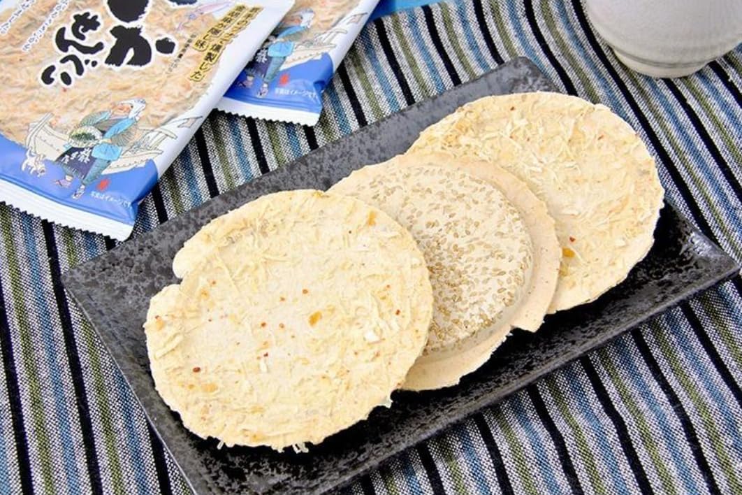 【Iwate Famous Delicacy】Ika Senbei 2 Pieces x 5 Bags - Savory Delight Encapsulating the Umami of Seafood - Perfect for Souvenirs and Gifts - Nanbu Senbei Iwa-Te-Ya
