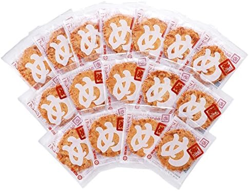 【 Fukutaro 】 Menbei Plain (2 pieces x 16 bags) Fukuoka souvenir wasabi mentaiko flavor senbei