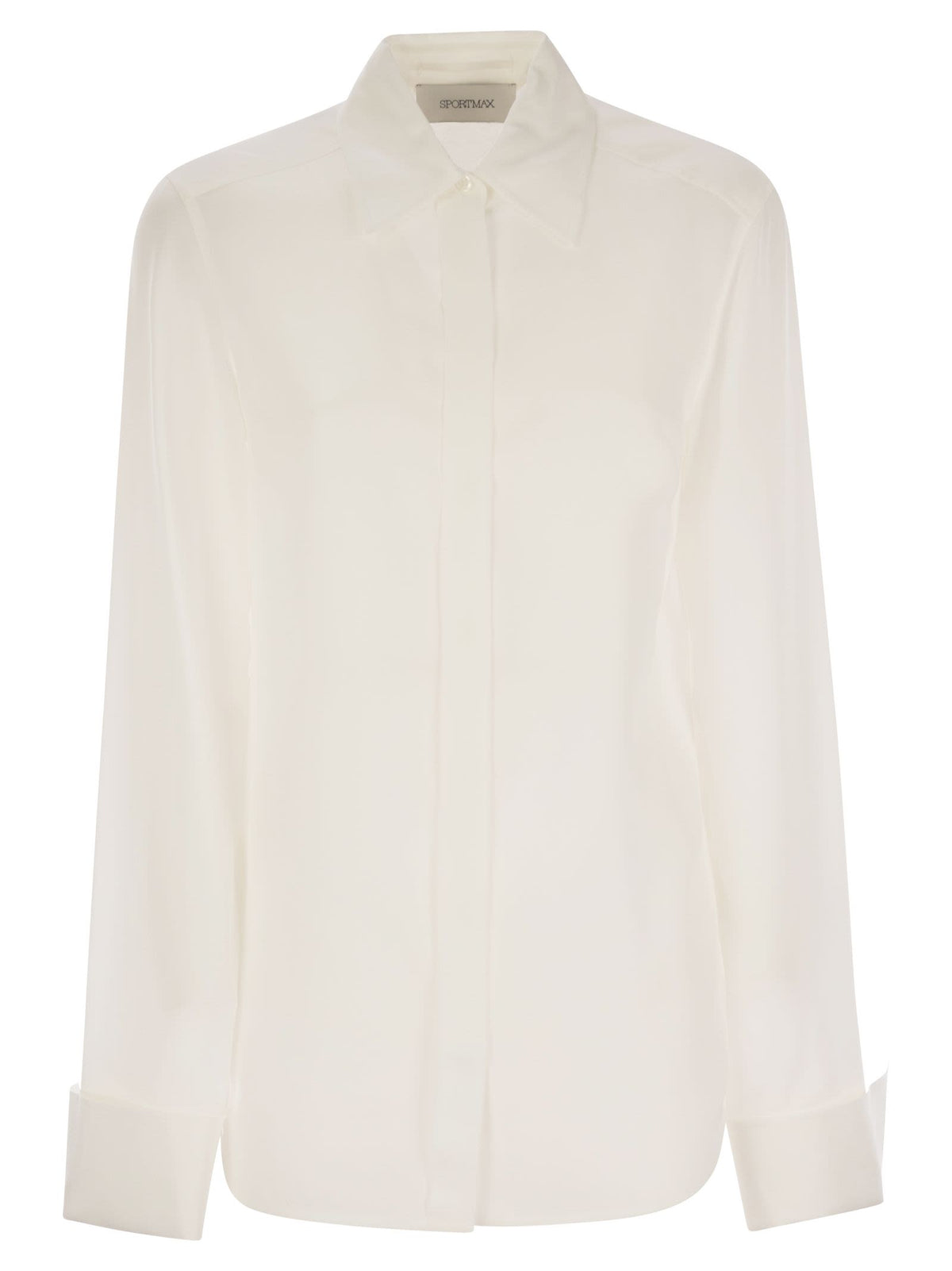 Sportmax SportMax Gemona Crepeシャツ - Image 2