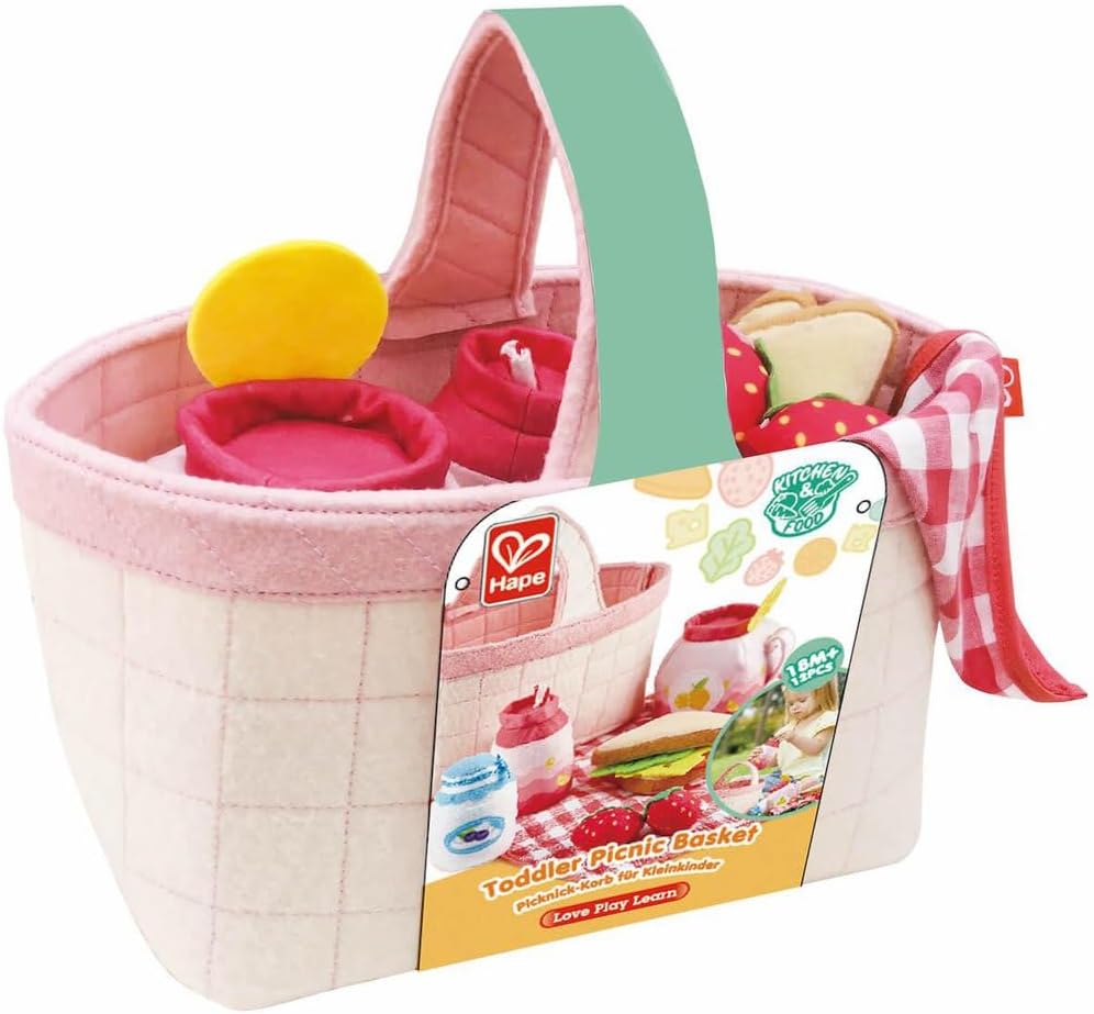 Hape E3179 Soft Picnic Basket