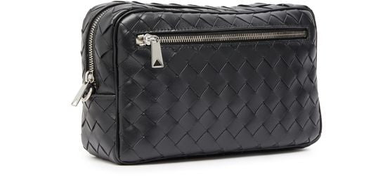 BOTTEGA VENETA Intrecciato pouch with strap - Image 2