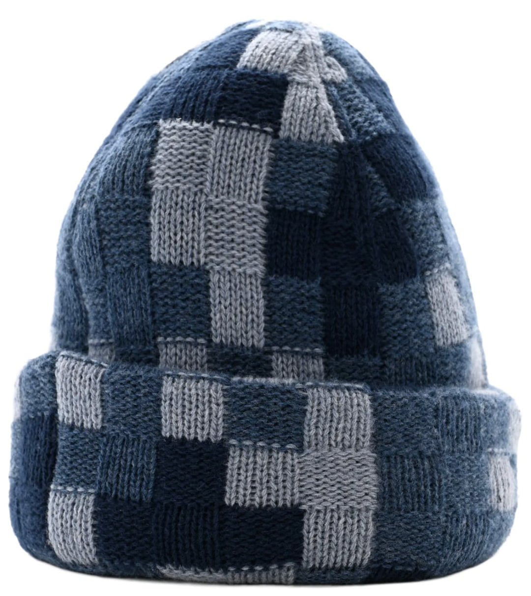 LOUIS VUITTON 'BLUE DAMOFLAUGE' BEANIE