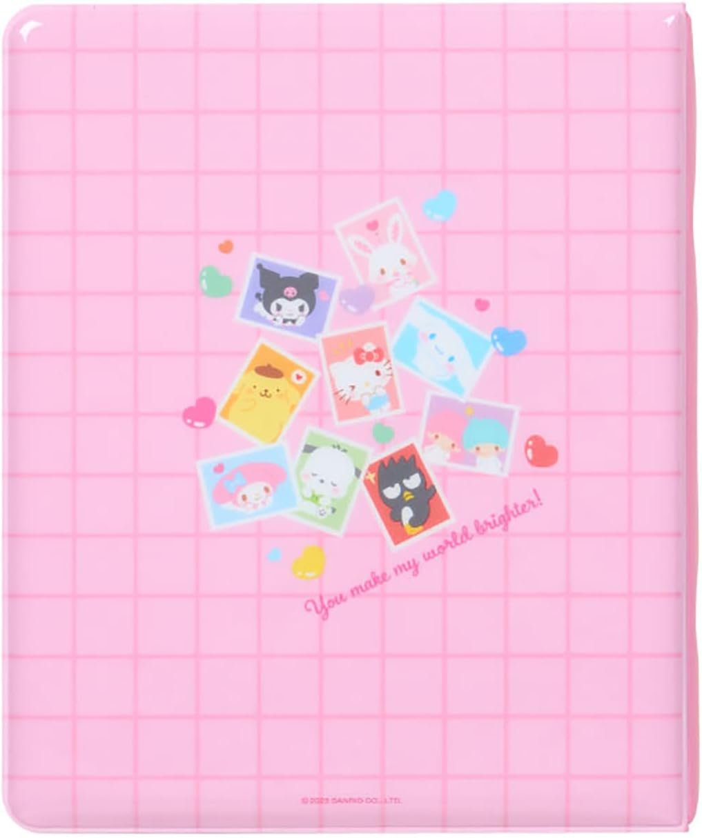 Sanrio (SANRIO) L-size Photo Pocket Album (Enjoy Idol) Sanrio Characters PVC Approximately Width 18 x Depth 3.3 x Height 22 cm 6-Hole Type Sheet 12 (48 Pockets) Binder 493716