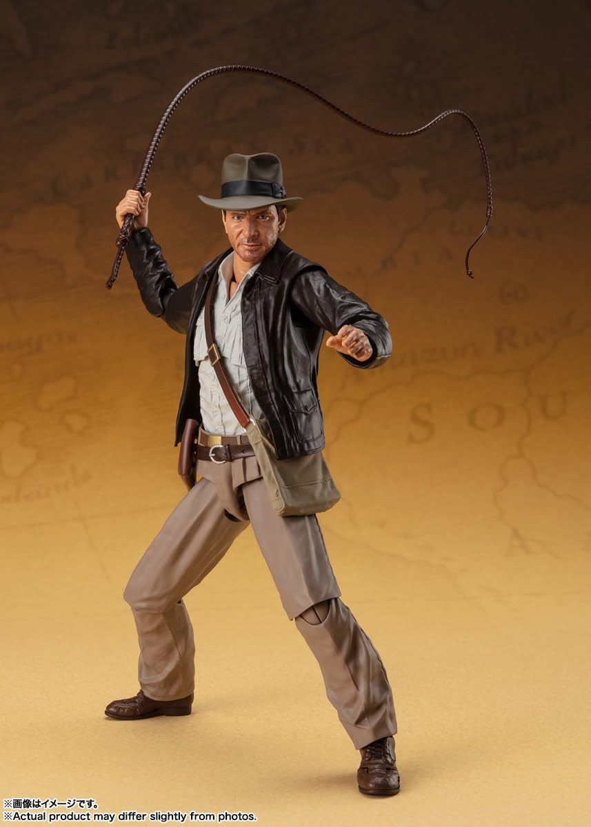 S.H. Figuarts Indiana Jones (Raders / The Lost Ark "Holy Ark") Approx. 5.9 inches (150 mm), ABS & PVC Pre-painted Action Figure