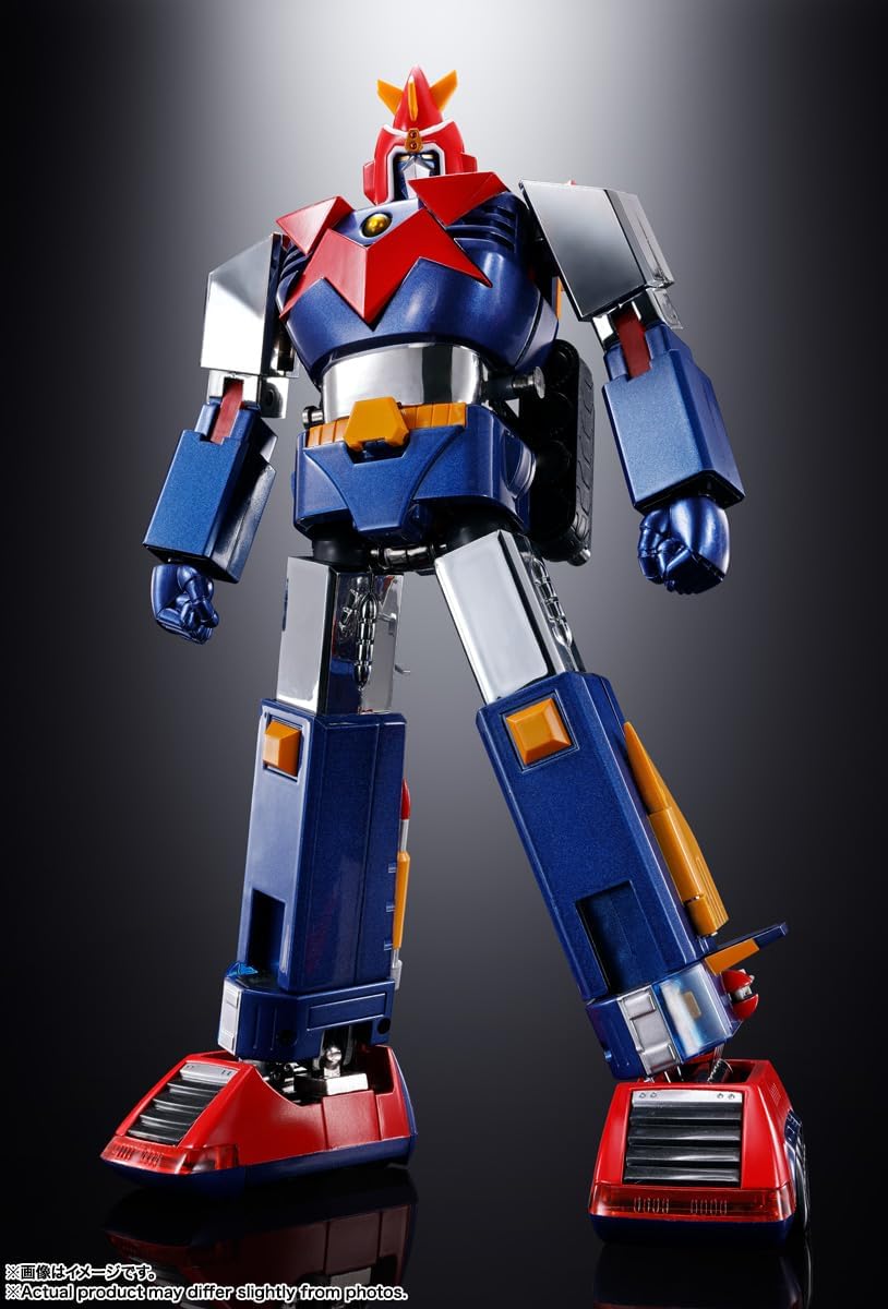 Soul of Chogokin GX-31SP Super Electromagnetic Machine Voltes V CHOGOKIN 50th Ver. Approx. 9.8 inches (250 mm), ABS & PVC & Die Cast Pre-painted Action Figure