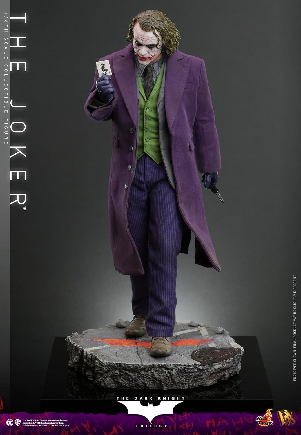 Hot Toys Movie Masterpiece DX Dark Knight Trilogy Joker 1/6 Scale Figure