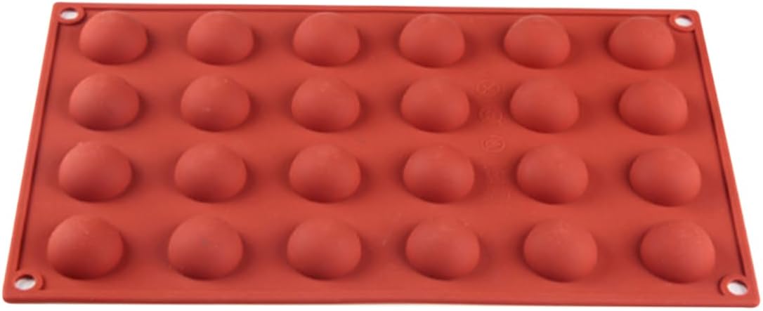 Chocolate Silicone Mold Sphere Silicone Mold Silicone Mould Silicone Dome Strey 24 Pcs Silicone Mold Baking Mold Cake Mold Ice Candle Pastry Tools