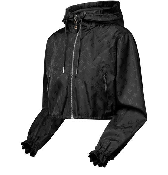 LOUIS VUITTON Cropped Monogram Windbreaker - Image 2