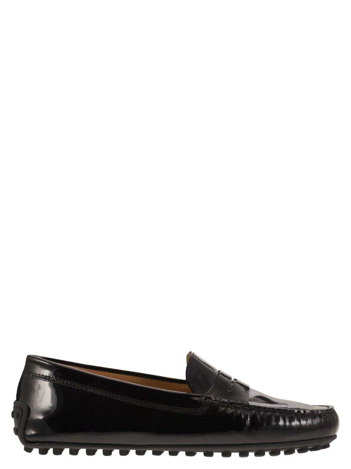 Tods トッド 'S 光沢のある革のシティゴミノモッカシン - Image 2