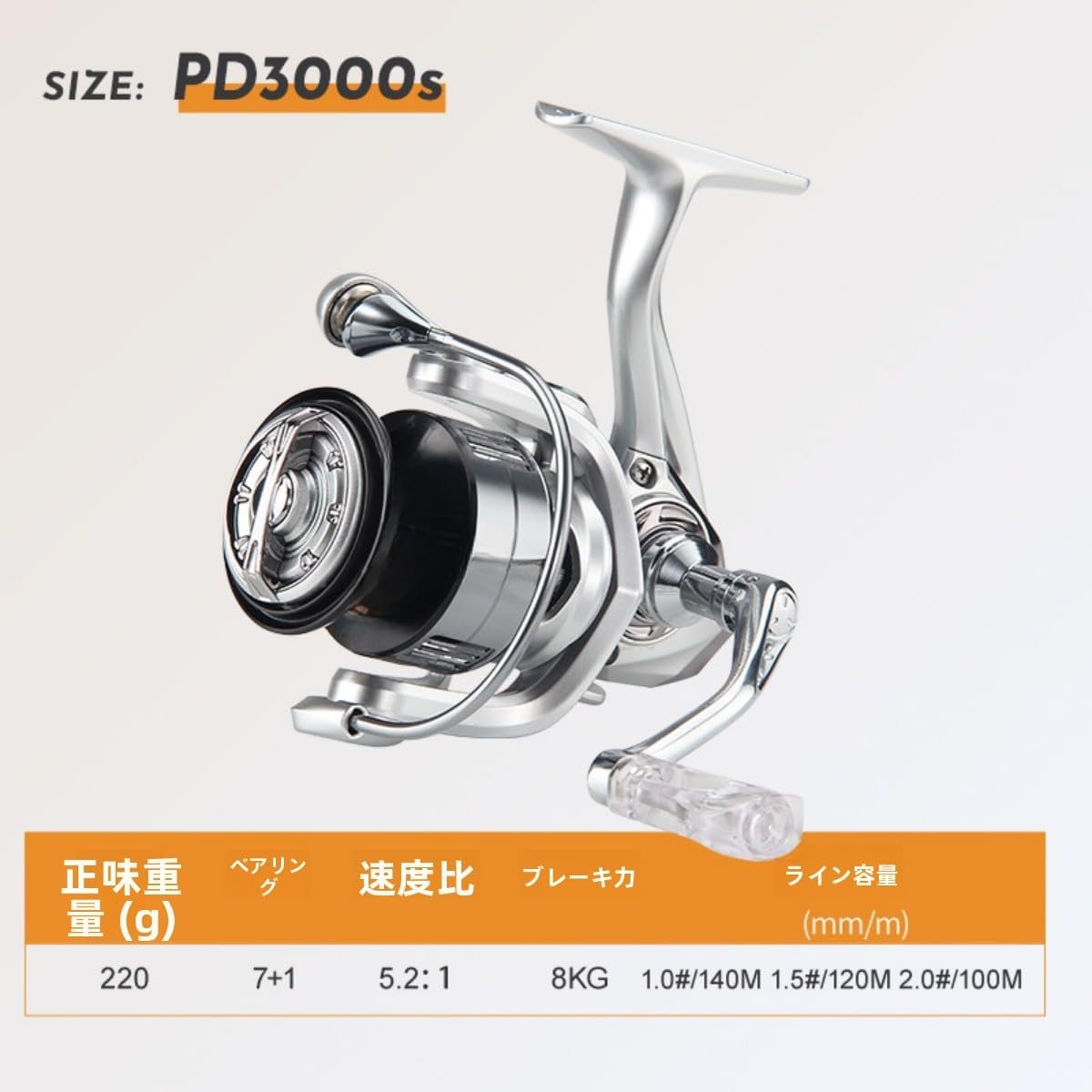Fancyfly Spinning Reel for Long Throw and Micro Baits! Gear Ratio 5.2:1 Rattle Design Metal Reel Spool Practical as Fishing Reel