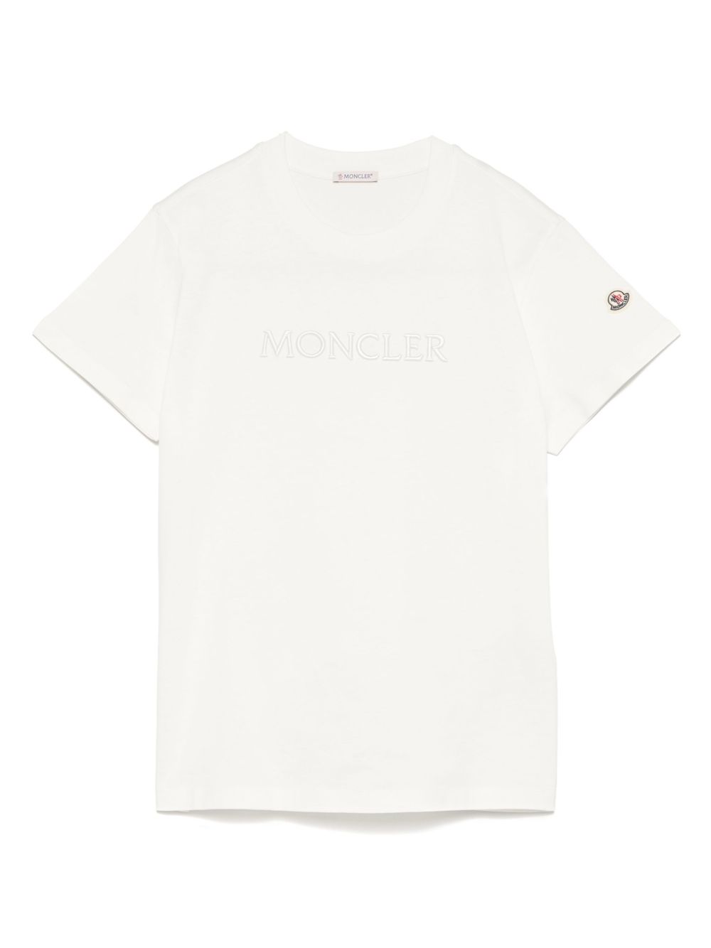 Moncler モンクラーロゴコットンTシャツ - Image 2