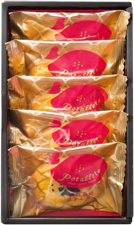 Naruto Kintoki Poterelet, Il Rosa, Tokushima Confectionery, Pack of 5, 445
