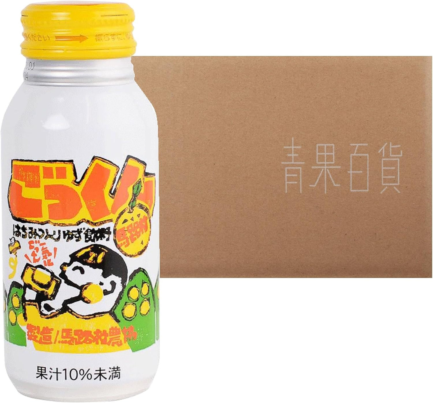 Gokunmaji Village, 6.1 fl oz (180 ml) x 12 Bottles Set *There is a dent in the can