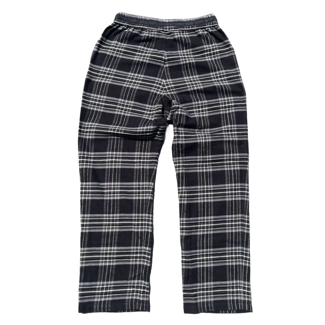 CHROME HEARTS 'AFTER SCHOOL' PLAID FLANNEL PANTS