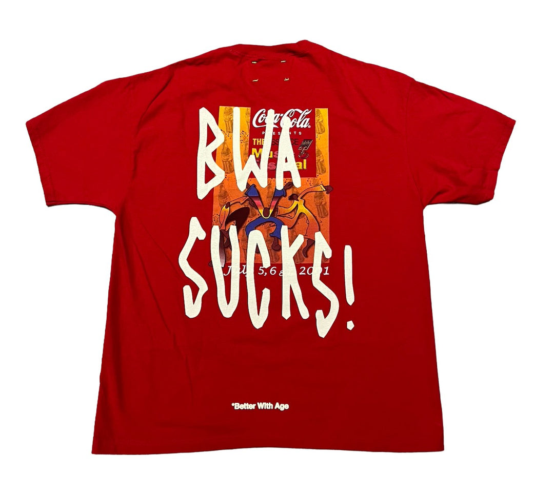 *BETTER WITH AGE 'BEAVIS AND BUTTHEAD' RED TEE
