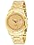 Seiko 5 Automatic Gold Dial Yellow Gold-Tone Men's Watch SNKK38J1, gold-tone, Bracelet Type