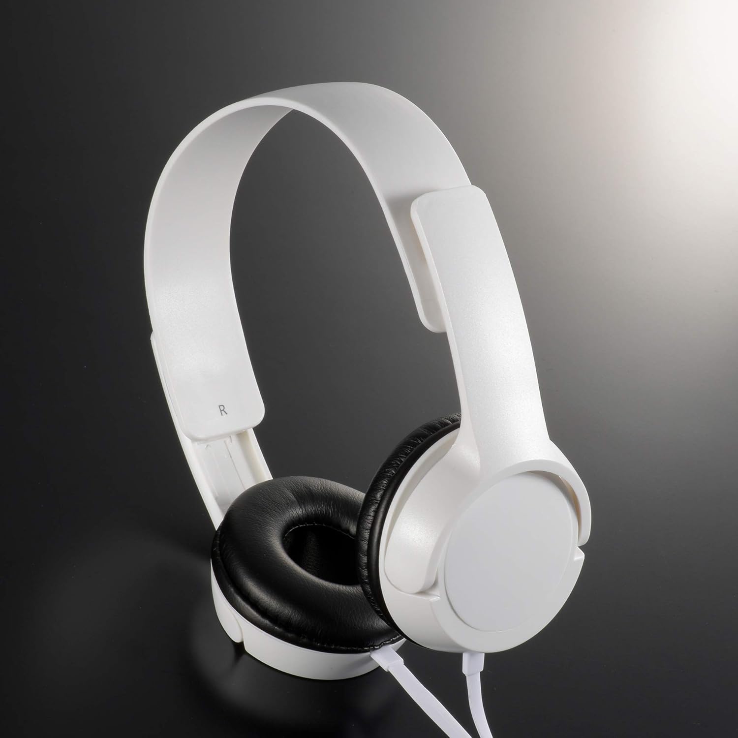 OHM Electric AudioComm Stereo Headphones H125 White HP-H125N-W 03-2280 OHM