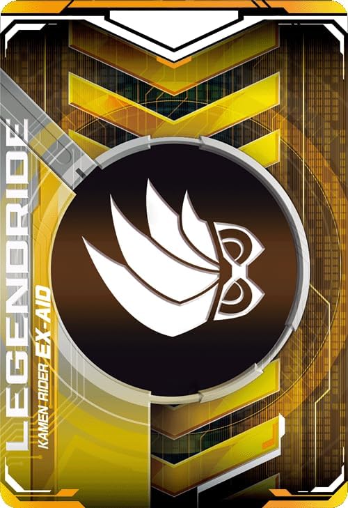 Bandai Ride Chemey Trading Card Kamen Rider Ex-Aid Marvelous Rare MR RTX-267 PHASE: EX02 Gotcha Driver Legend Driver Rider Card