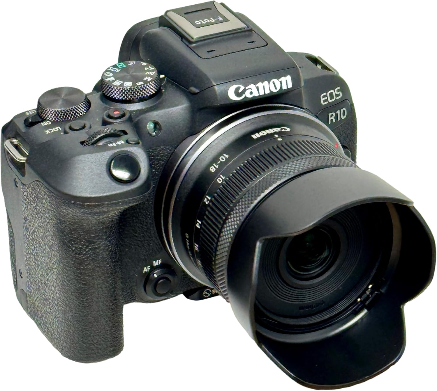 F-Foto EW-53B Lens Hood (Compatible Lens: Canon RF-S 10-18mm F4.5-6.3 IS STM Lens, Compatible, Japanese Company) C-EW53B