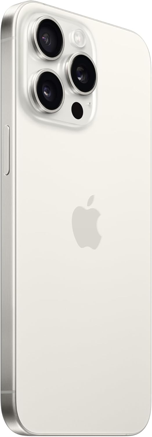 [Refurbished] Apple iPhone 15 Pro MAX 256GB White Titanium SIM Free 5G Compatible (Refurbished)