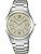 Seiko SBPN065 Solar Quartz Men's Wristwatch, Silver x Gold, Bracelet Type