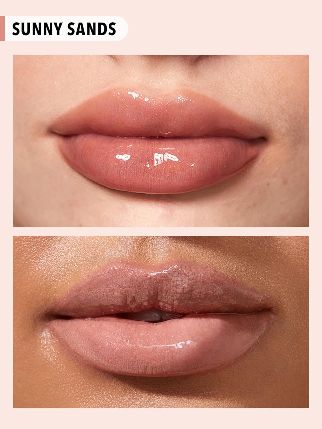 SHEGLAM Power Bouquet Lip Gloss | Super Gloss, Moisturizing, 3D, Non-Stick, Cruelty-Free Sunny Sands