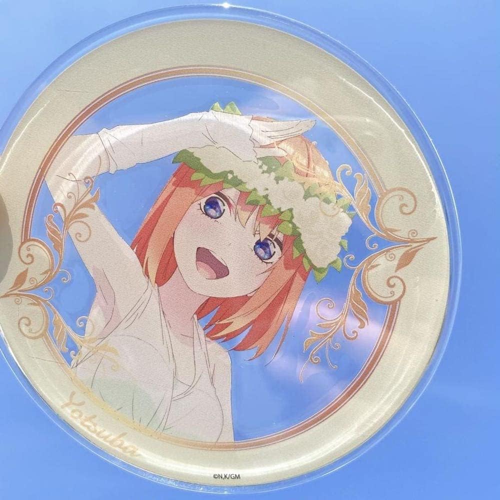 The Movie "The Quintuplets" PVC Coaster 4 Leaves