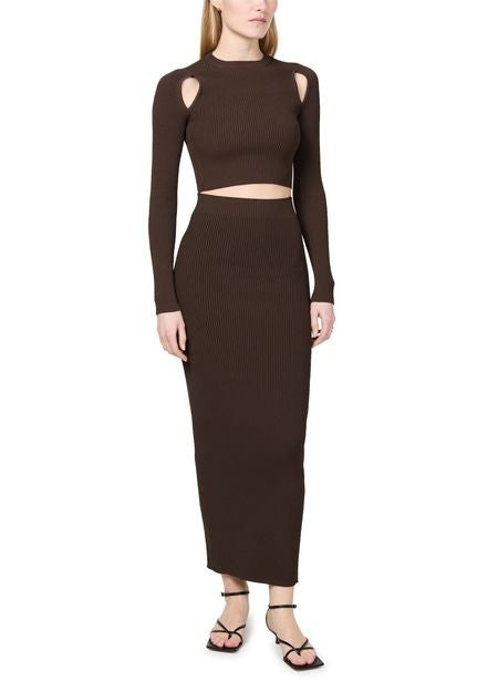 MAX MARA Ala カットアウト リブ編み トップス - Image 2