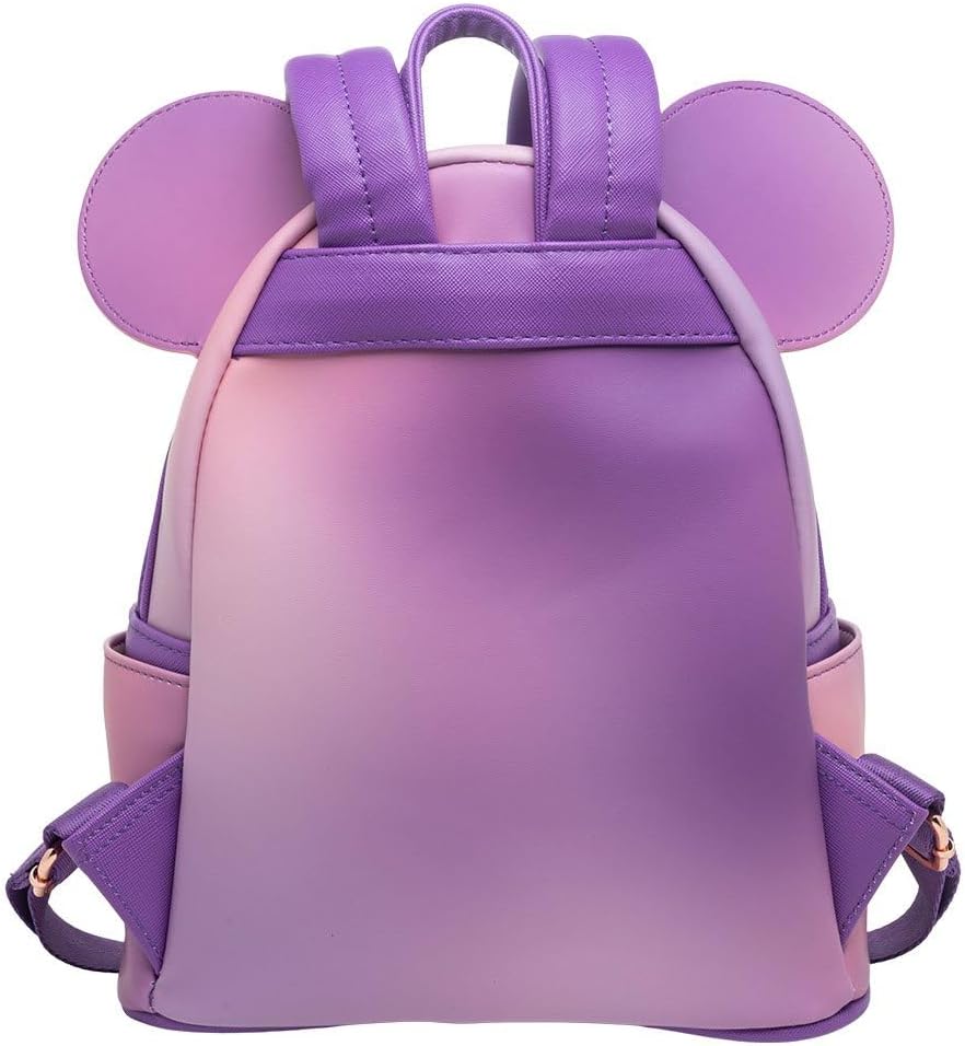 Loungefly Disney The Minnie Mouse Classic Series Women's Backpack, Lavender, Multicoloured, One Size, Wdbk3189