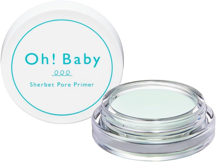 House of Rose Oh! Baby Sherbet Pore Primer, 0.2 oz (5.5 g), Makeup Foundation, Pore Cover, Makeup Crush, Prevents Shine Prevention, Made in Japan, Gift for Women and Men