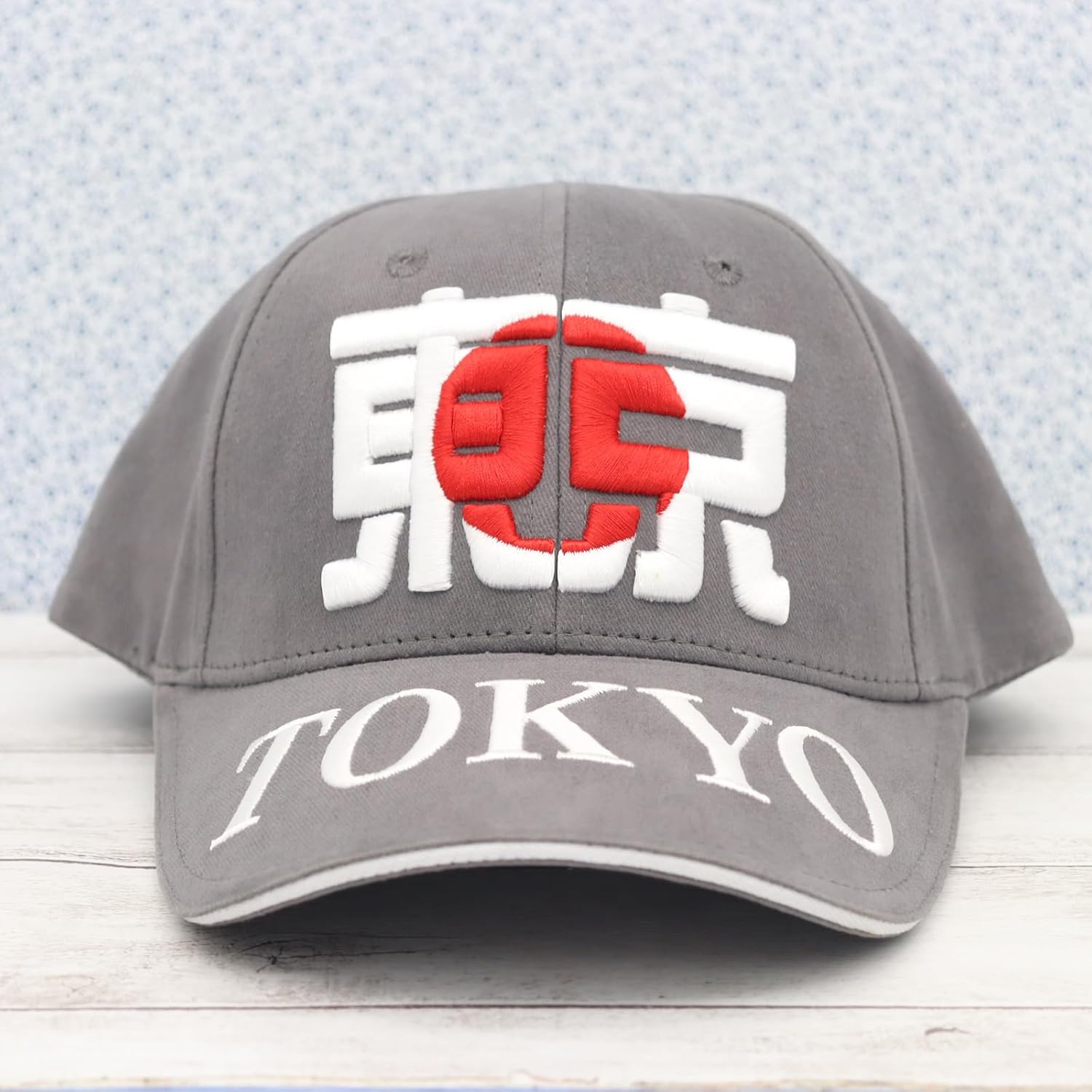 Shinee Japanese Souvenir Cap Hinimaru/Tokyo, Free Gray