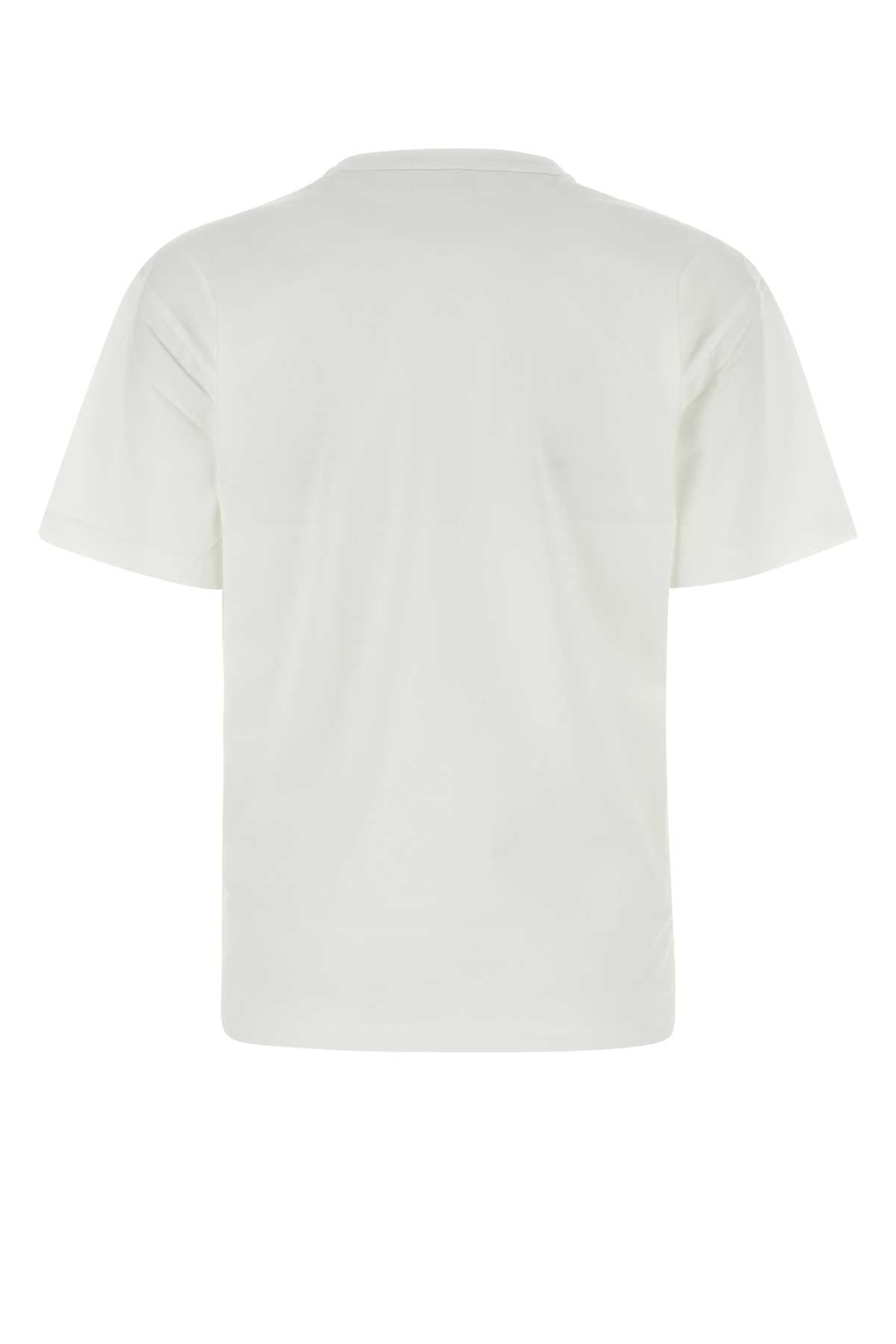 T By Alexander Wang TによるアレクサンダーワンホワイトコットンTシャツ - Image 2