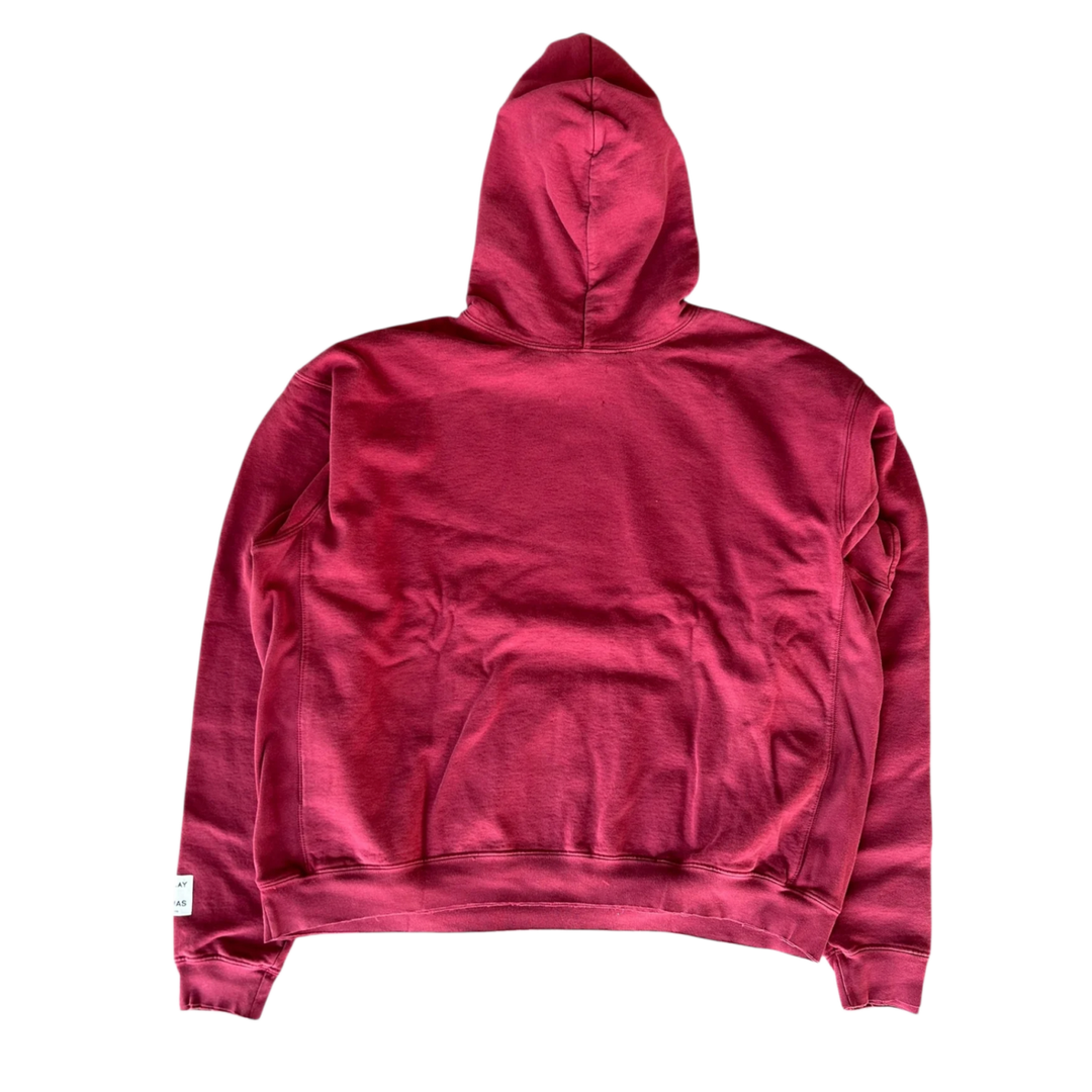 GALLERY DEPT 'RED' GYM LOGO HOODIE