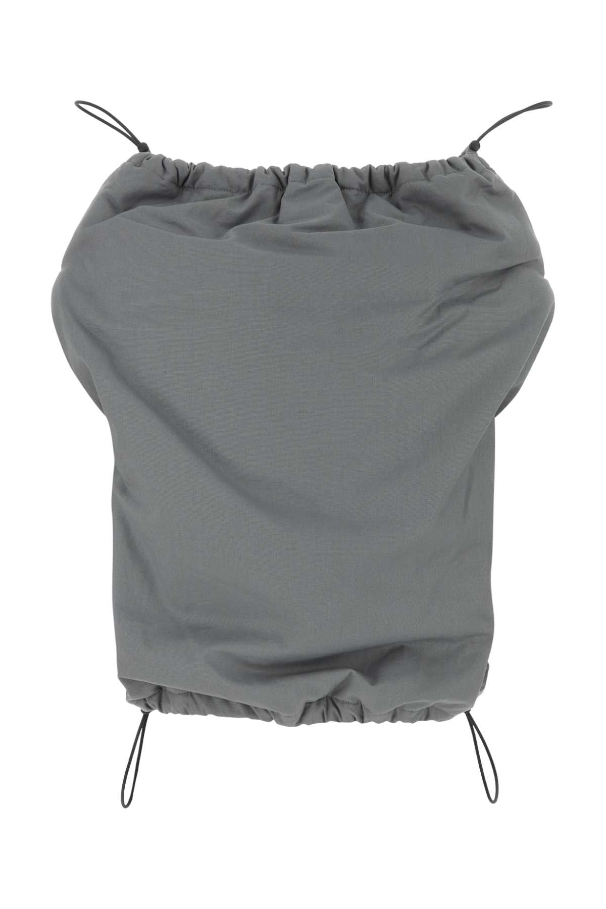 Balenciaga バレンシアガグレーコットンシューズバッグトップ - Image 2