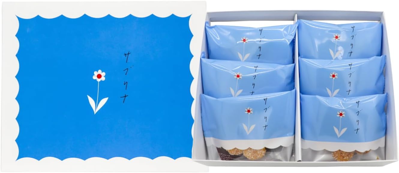 Sabrina Fragrant Butter, 6 Pieces, Tokyo Station Limited, Sweets, Souvenirs, Popular, Gift