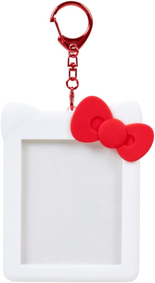 Sanrio 322431 Hello Kitty Kitty Hello Kitty Card Holder with Frame 4.3 x 3.5 x 0.3 inches (10.9 x 8.8 x 0.8 cm) Character
