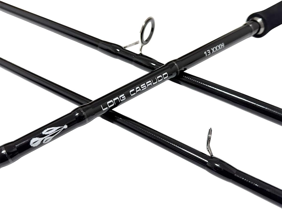 Orludo Fishing Tackle Rod Long Castled 13ft XXXH 3 Piece Shore Jigging Shore Casting Rock Shore Akiaji Casting Compatible Model qb300117
