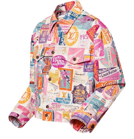 LOUIS VUITTON Denim Jacket With Front Pockets - Image 2