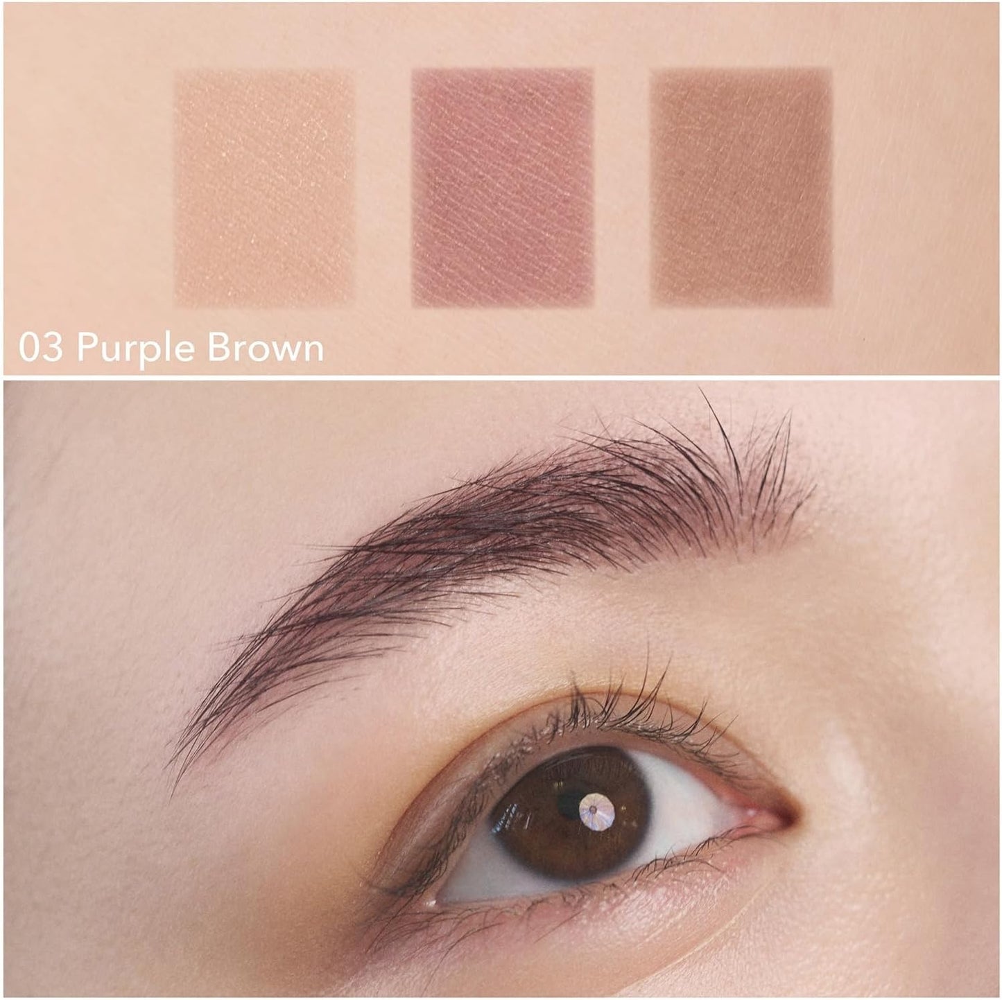 Celvoke(セルヴォーク) インディケイト アイブロウパウダー 03 パープルブラウン アイブロウ ブラシ付き