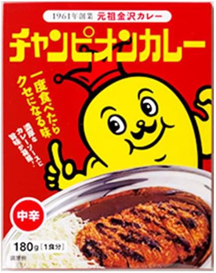 Champion Curry Champion Curry Retort Medium Spicy 6.3 oz (180 g) x 5 Pieces