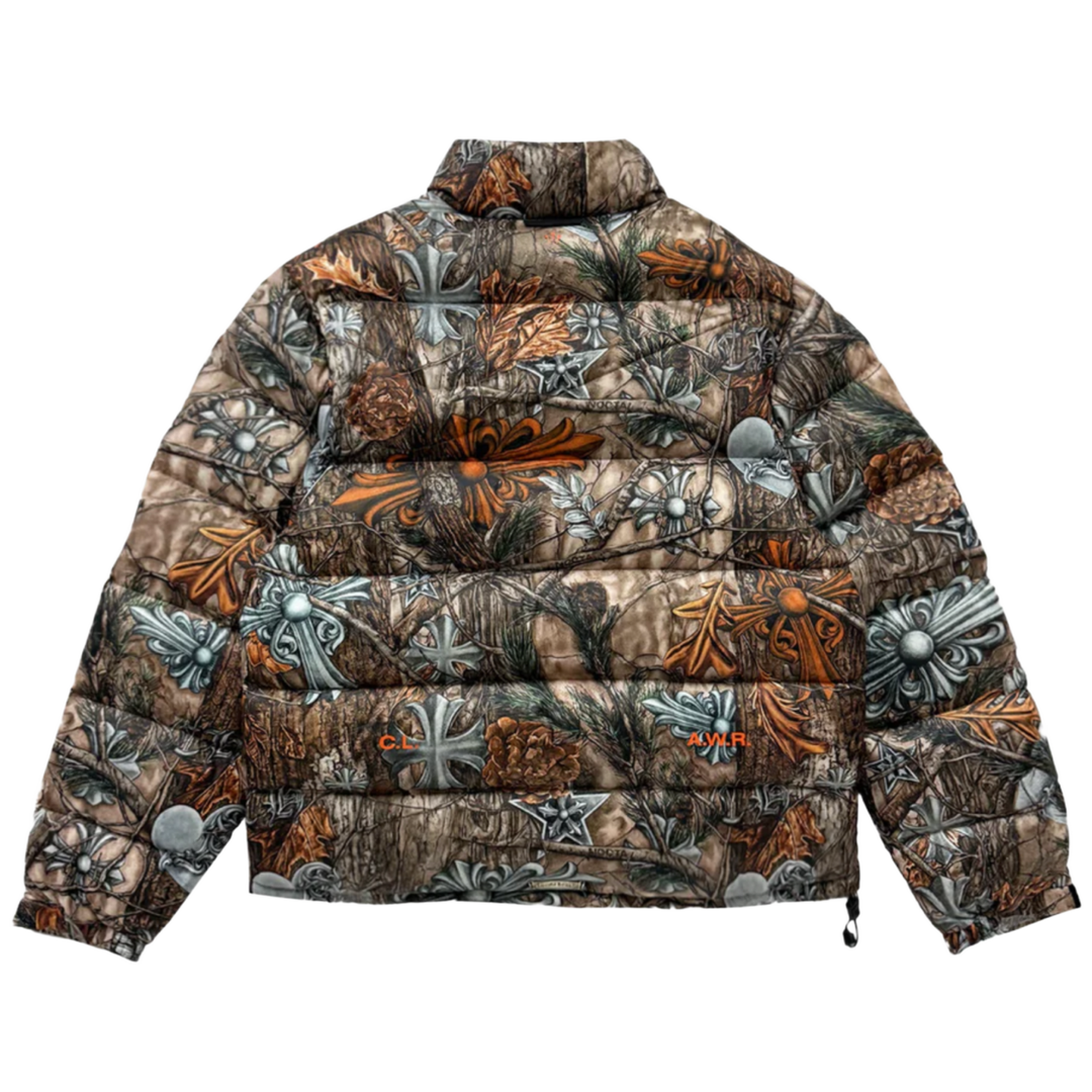 CHROME HEARTS X DRAKE NIKE NOCTA 'CAMO' PUFFER JACKET