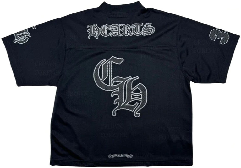 CHROME HEARTS 'BLACK MESH' WARM UP JERSEY