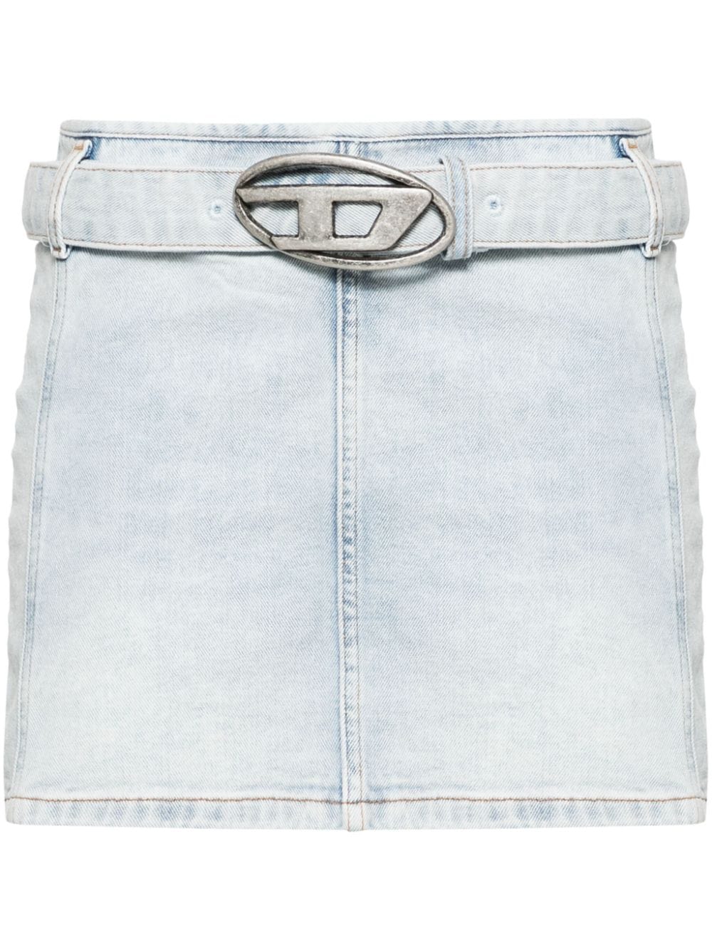 Diesel ディーゼルロゴデニムミニスカート - Image 2