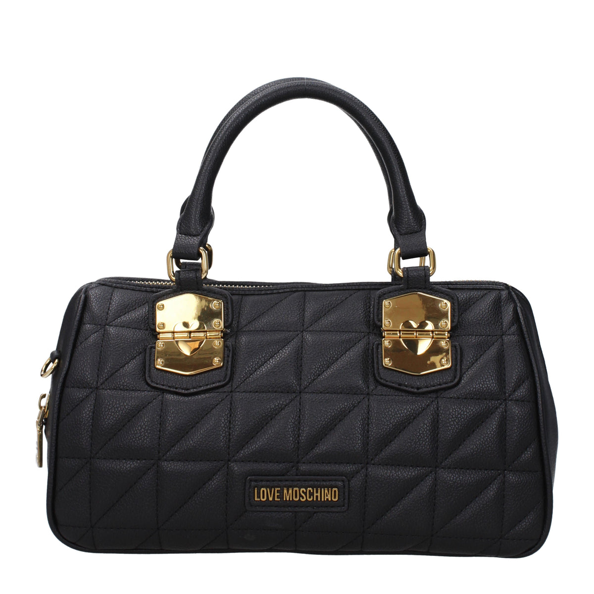 Moschino モスキーノのハンドバッグが大好きな女性ポリウレタンブラック - Image 2