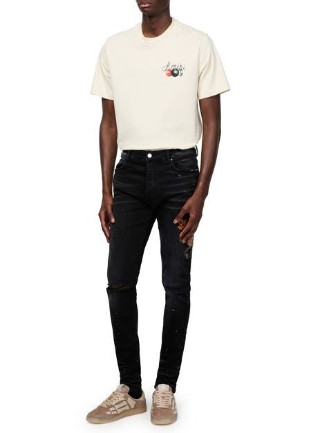 AMIRI ヴィンテージパッチ スキニージーンズ - Image 2