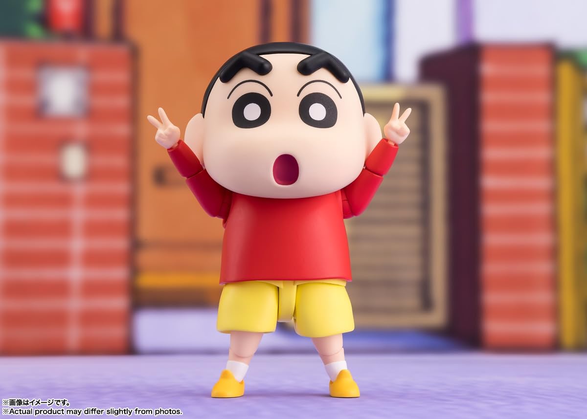 TAMASHII NATIONS S.H. Figuarts Crayon Shin-chan Nohara Shinnosuke Approx. 3.3 inches (85 mm), PVC & ABS, Pre-painted Action Figure