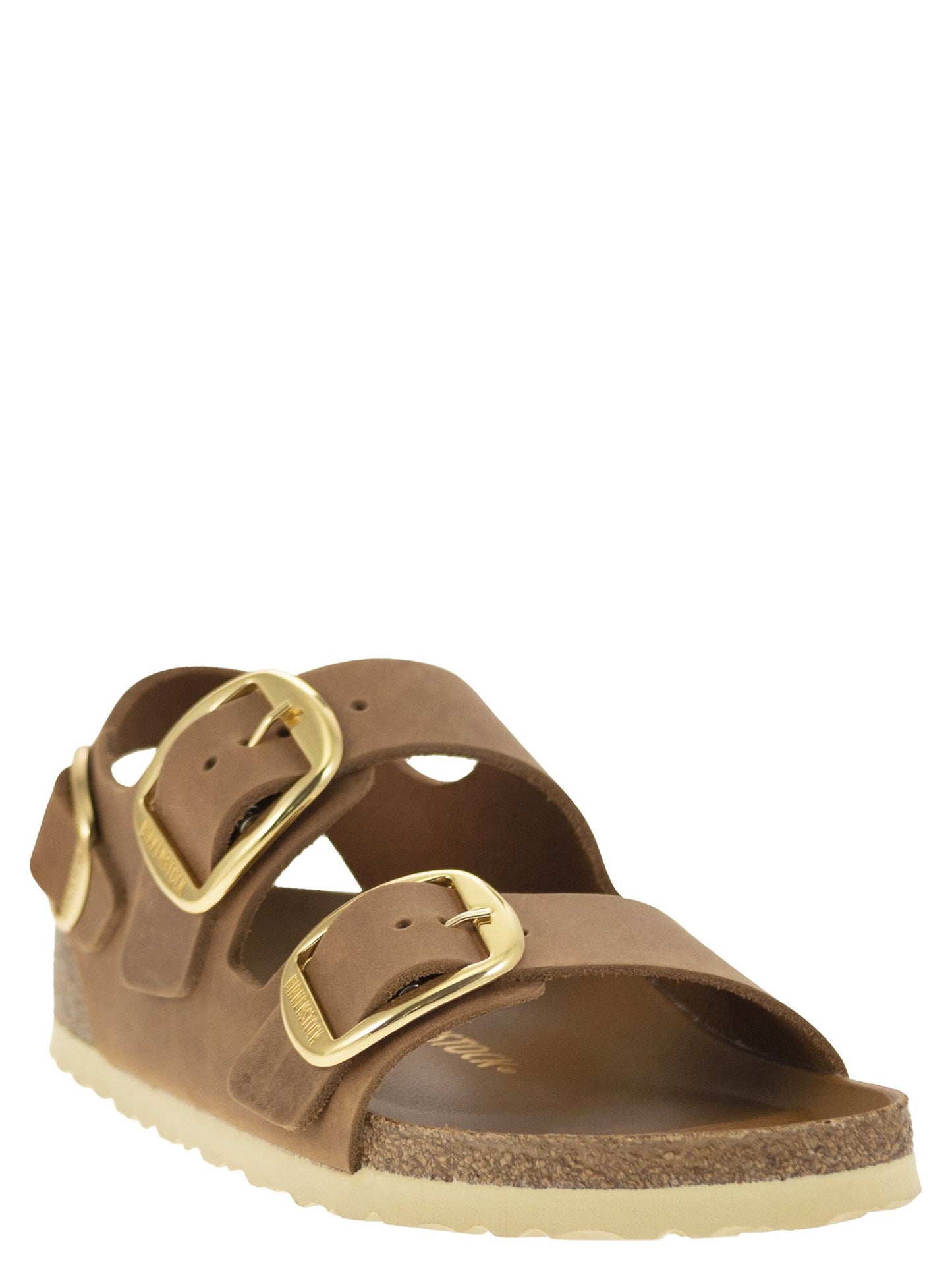 Birkenstock ビルケンシュトックミラノビッグバックルオイルレザーサンダル - Image 2
